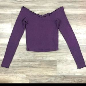 Abercombieong Sleeve Crop